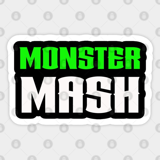 Monster Mash Graphic Sticker by LupiJr